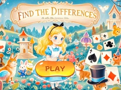 খেলা Find The Differences: Alice In Wonderland