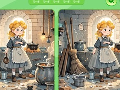 খেলা Find The Differences: Cinderella