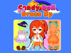 খেলা Candy Doll Dress Up 