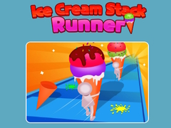 খেলা Ice Cream Stack Runner 