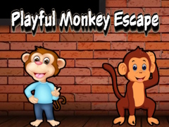 খেলা Playful Monkey Escape