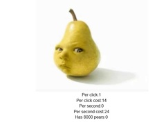 খেলা Baby Pear Clicker