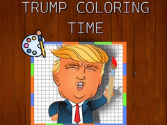 খেলা Trump Coloring Time