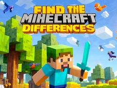 খেলা Find The Differences: Minecraft