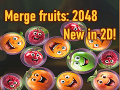 খেলা Merge fruits: 2048 New in 2D!