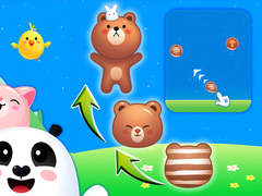 খেলা Animal Merge: Bubble Shooter