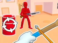 খেলা Stickman Archer Shooting Arrows at Reds