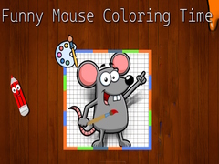 খেলা Funny Mouse Coloring Time