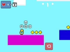 খেলা 2d Obby Rainbow Parkour