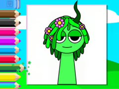 খেলা Coloring Book: Sprunki Incredibox Vineria