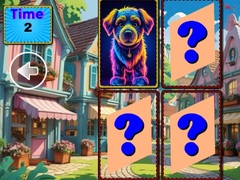 খেলা Funny Animals Memory Game