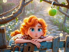 খেলা Find The Differences: Green Apple