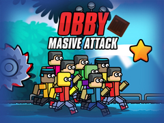 খেলা Obby Massive Attack