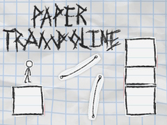 খেলা Paper Trampoline