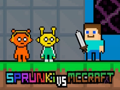 খেলা Sprunki vs MCCraft