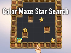 খেলা Color Maze Star Search
