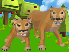 খেলা Cougar Simulator: Big Cats