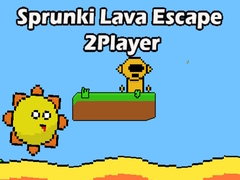খেলা Sprunki Lava Escape 2Player
