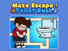 খেলা Maze Escape: Toilet Rush 