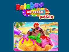 খেলা Rainbow Ice Cream Maker