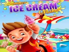 খেলা Summer Rose Cone Ice Cream