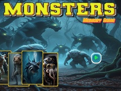 খেলা Monsters Memory Game