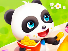 খেলা Jigsaw Puzzle: Baby Panda Spring Picnic