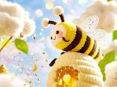 খেলা Find The Differences: Little Bee's Adventure