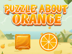 খেলা Puzzle About Orange
