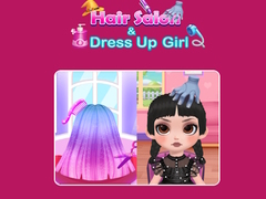 খেলা Hair Salon & Dress Up Girl