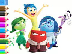 খেলা Coloring Book: Inside Out