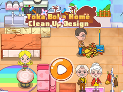 খেলা Toka Boka Home Clean Up Design