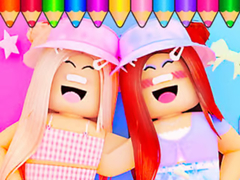 খেলা Coloring Book: Roblox Bestie