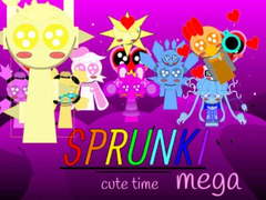 খেলা Sprunki Cute Time Mega!!!