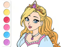 খেলা Coloring Book: Princess Prom Dress