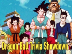 খেলা Dragon Ball Trivia Showdown