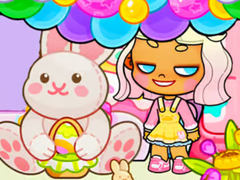 খেলা Jigsaw Puzzle: Avatar World Easter Party