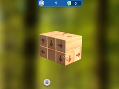 খেলা Tap 3D Wood Block Away