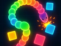 খেলা Snake Frenzy Color Clash