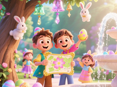 খেলা Find The Differences: Easter Egg Hunt