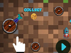 খেলা Mineblock Rotate And Fly Adventure