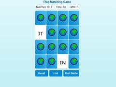 খেলা Memory Match Flag Edition