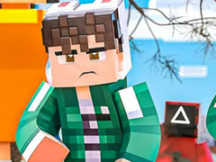খেলা Jigsaw Puzzle: Squid Game Minecraft