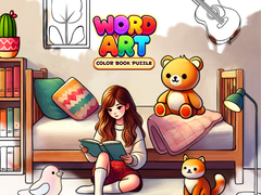 খেলা Word Art: Color Book Puzzle