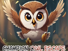খেলা Champion Owl Escape