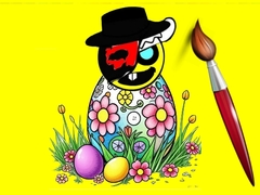খেলা Sprunki Easter Coloring