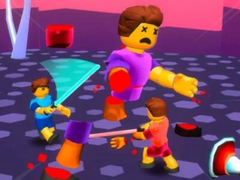 খেলা Hero Blocks Arena! Ragdoll Sword Fight