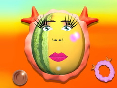 খেলা Makeup Fruits