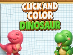 খেলা Click And Colors Dinosaurs