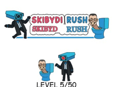 খেলা Skibydi Rush